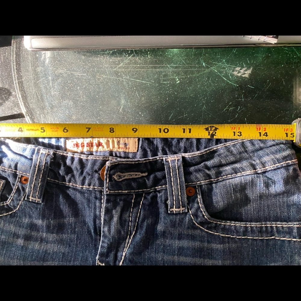 Big Star low rise Casey cut offs - Picture 5 of 6